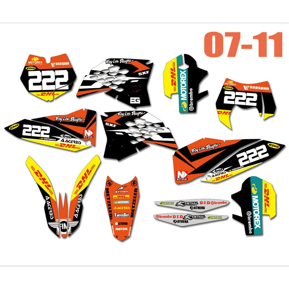 KTM EXC XCF 2008 2009 2010 2011 ׷ Į ƼĿ KTM..